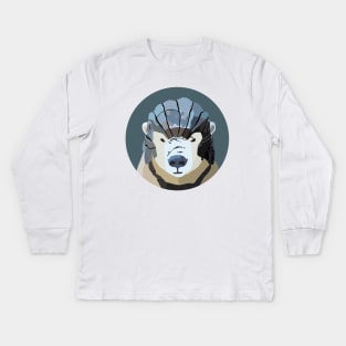 Armored Bear Kids Long Sleeve T-Shirt